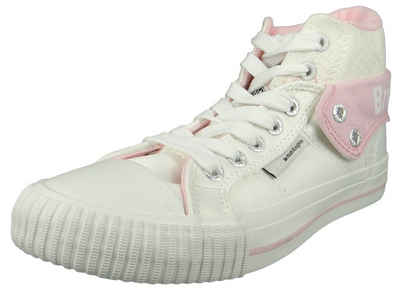 British Knights B43-3709-02 Roco White Pink Flower Sneaker