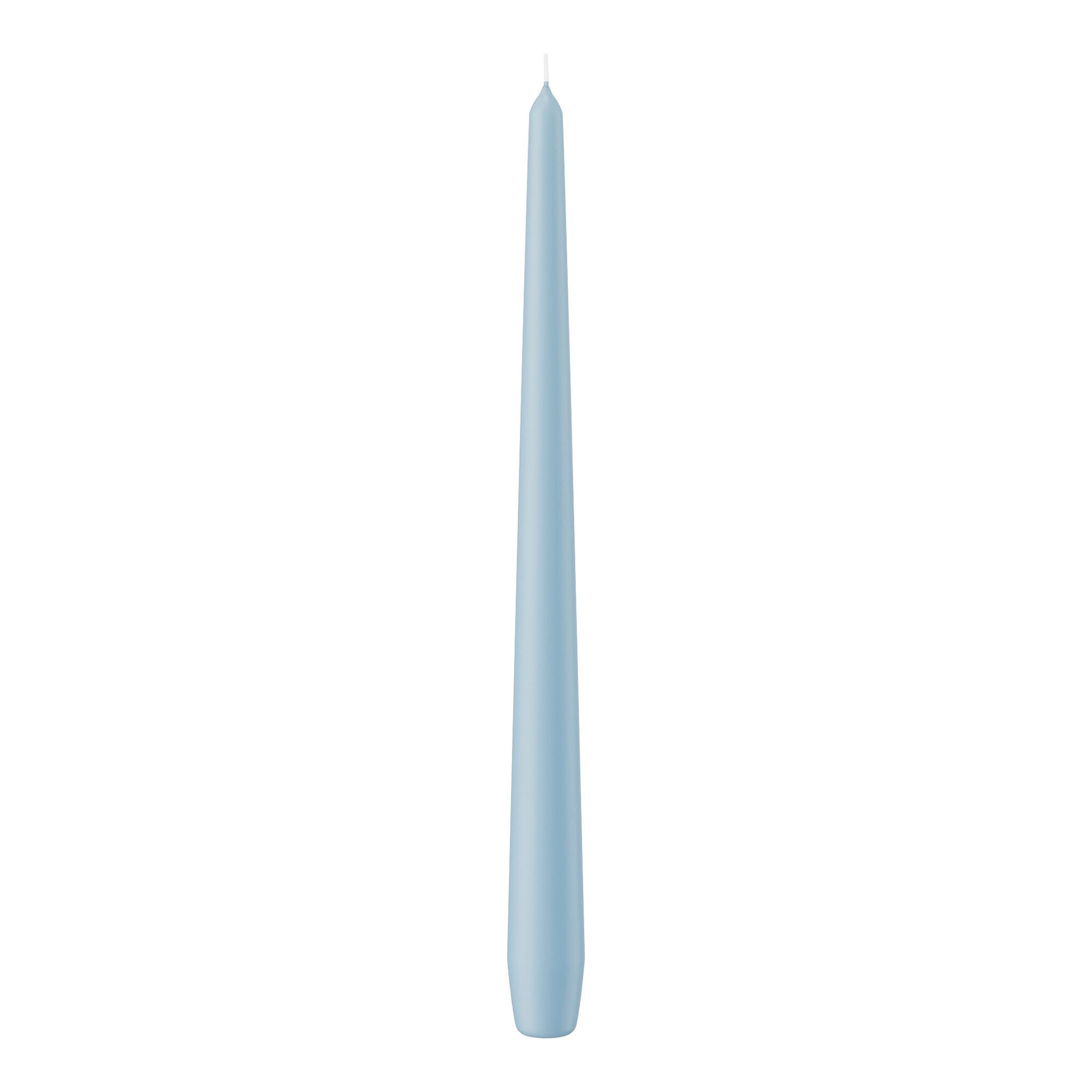 Wiedemann Kerzen Spitzkerze Spitzkerzen Hellblau 300 x Ø 25 mm, 12 Stück