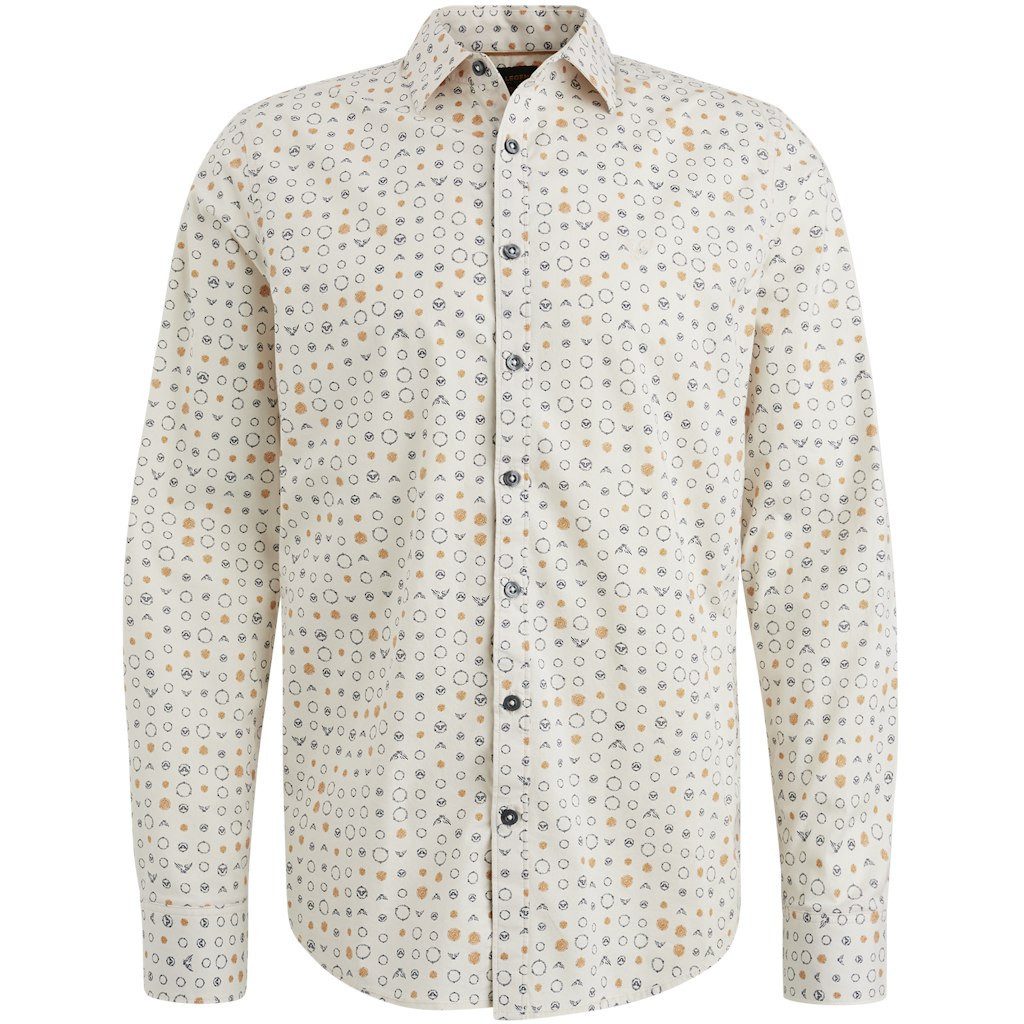 PME LEGEND Flanellhemd Long Sleeve Shirt Print on Poplin Birch günstig online kaufen