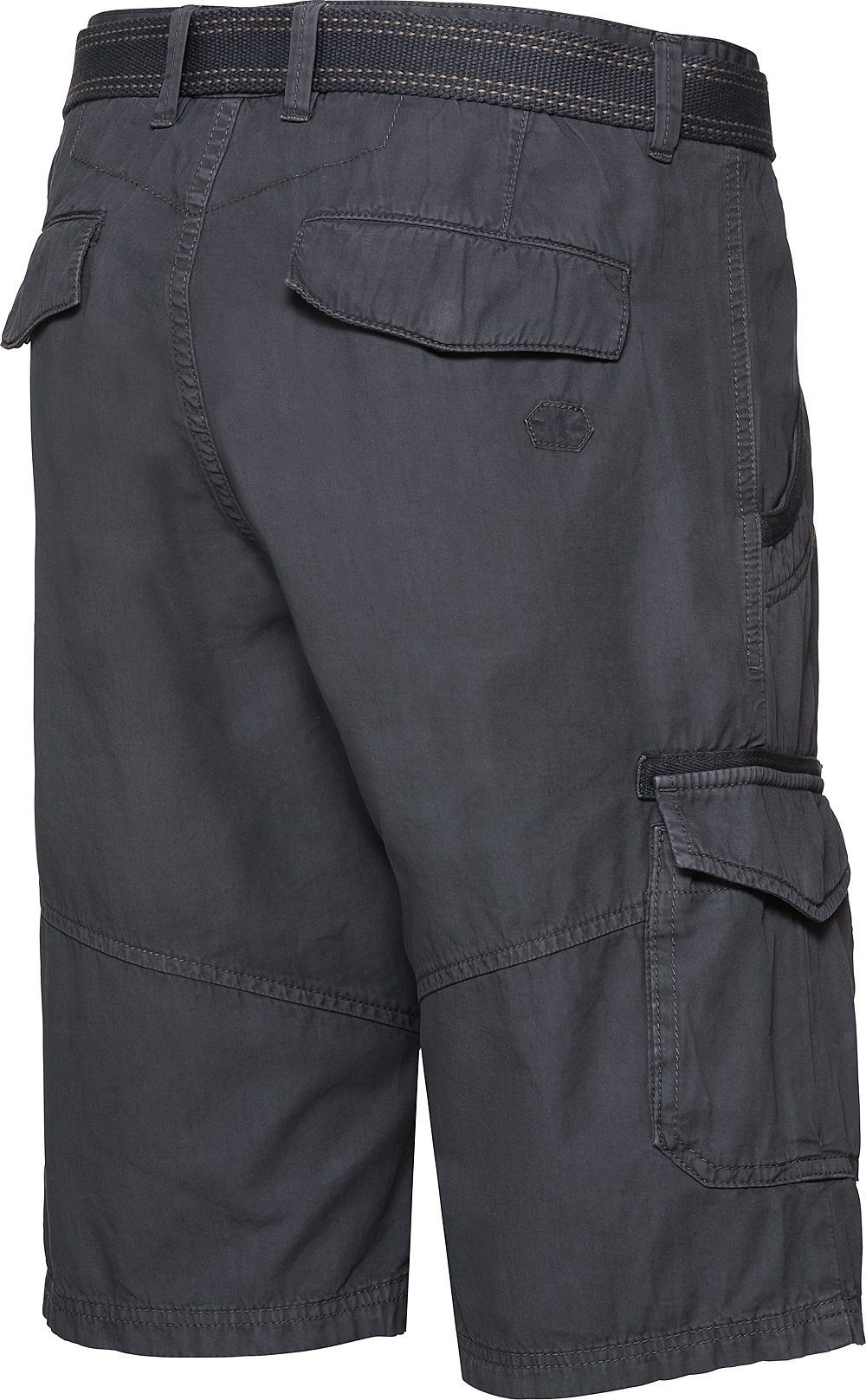 LERROS Cargobermudas lockerer, sportiver Beinschnitt und inklusive Textilgürtel