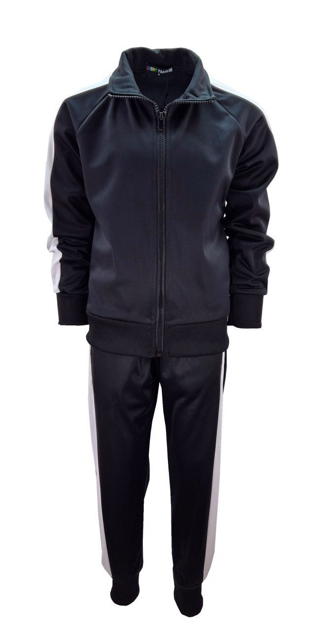 Hessis Trainingsanzug Jogginganzug in vielen Farben, Freizeitanzug, JF202 (Set, 2-tlg., Jacke mit Jogginghose), für Kinder
