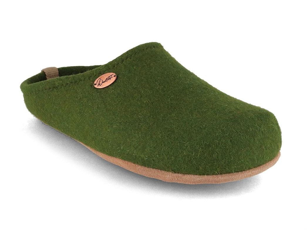 WoolFit Barefoot Filzpantoffeln mit extra Zehenfreiheit Hausschuh ideal für breite Füße