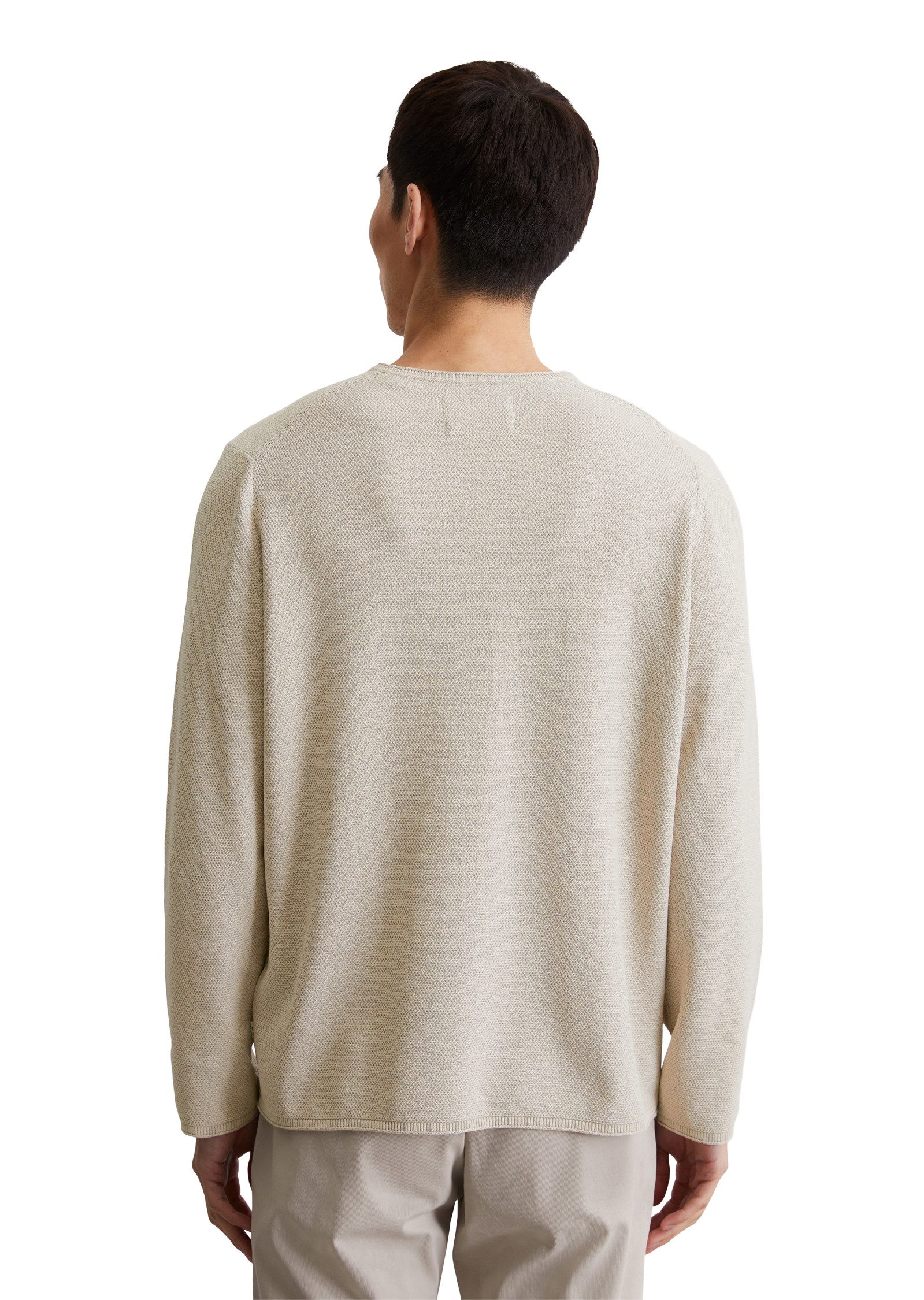 Marc O'Polo Rundhalspullover regular fit, mit günstig online kaufen