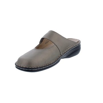 Finn Comfort STANFORD Clog, CLASSIC - Linie, Pony, (Glattleder), Fango, Wechselfußb Clog