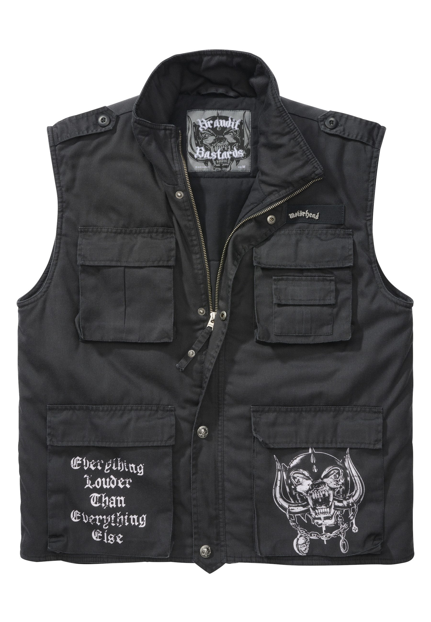 Brandit Steppweste Brandit Herren Motörhead Ranger Vest (1-tlg) günstig online kaufen