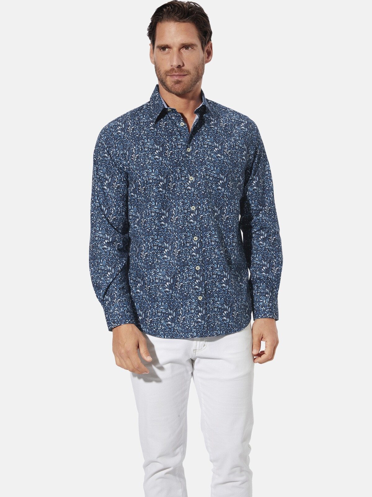 Babista Langarmhemd LANDAR mit floralem Muster günstig online kaufen