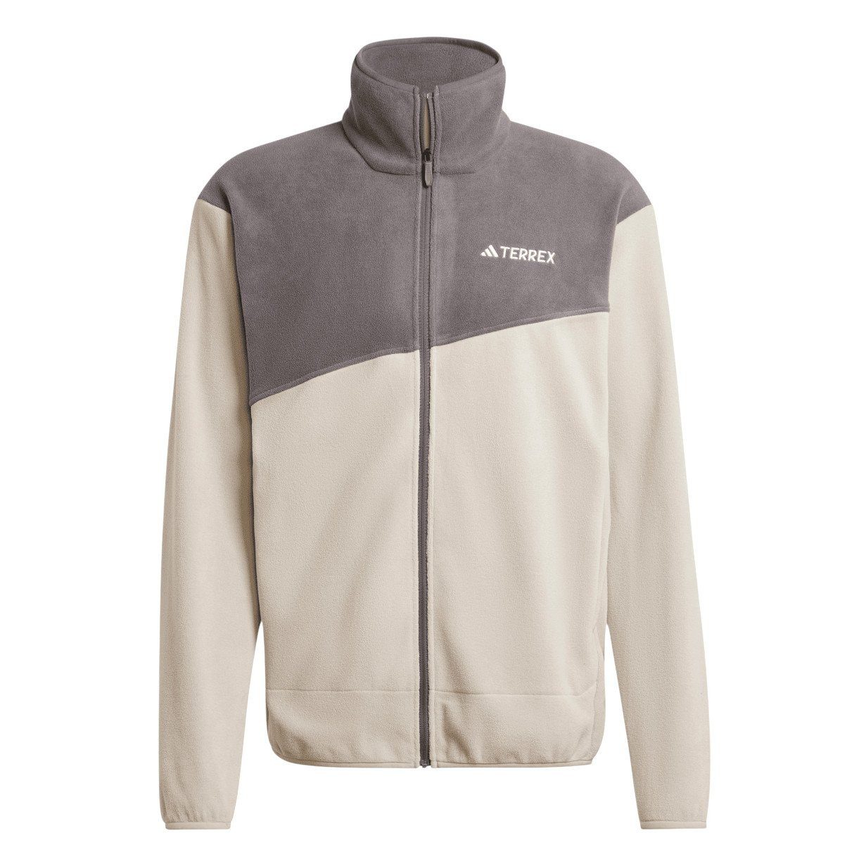 adidas Performance Fleecejacke Terrex Multi Full Zip beige/charcoal Herren