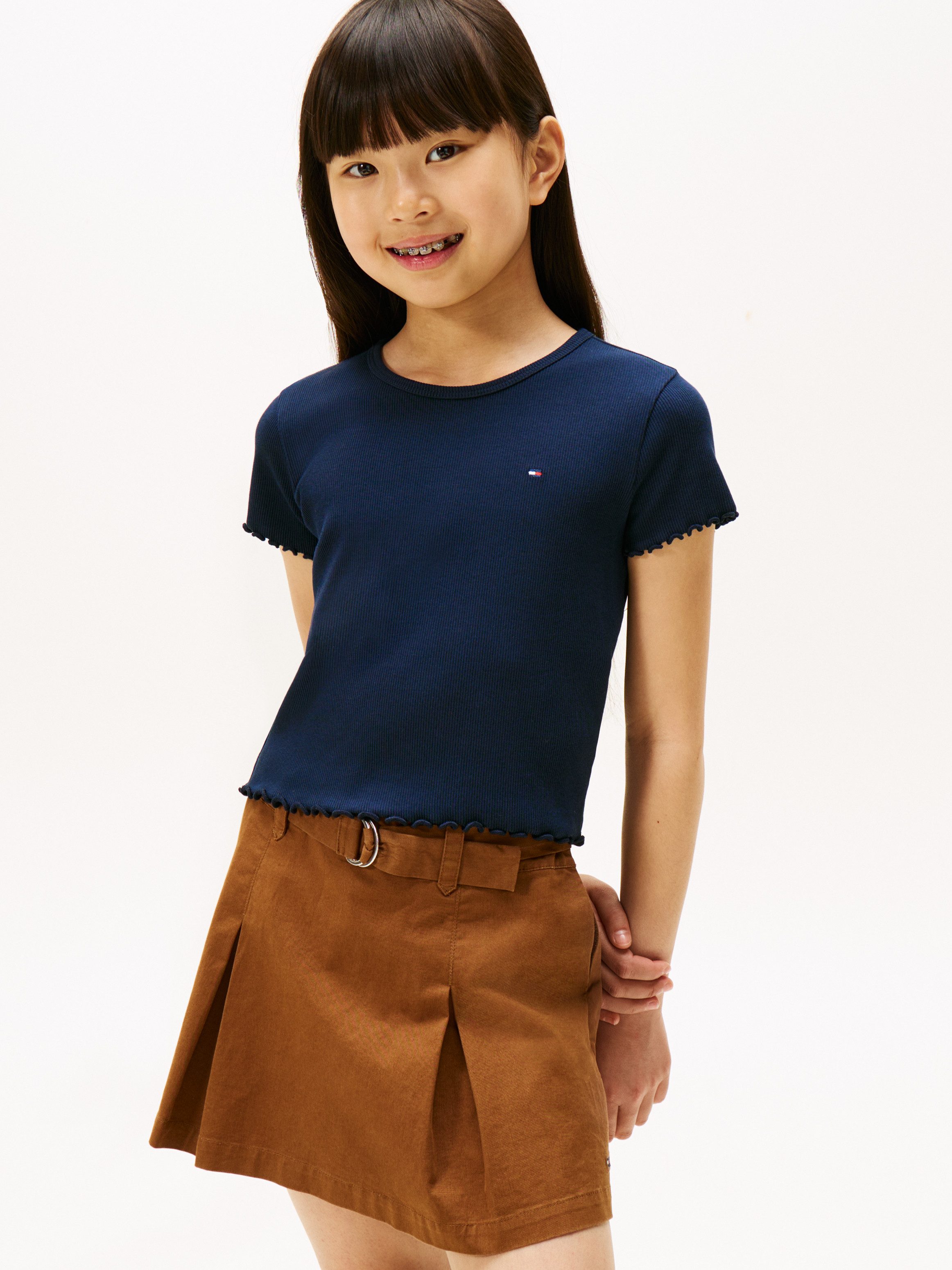 Tommy Hilfiger T-Shirt ESSENTIAL RIB TOP günstig online kaufen