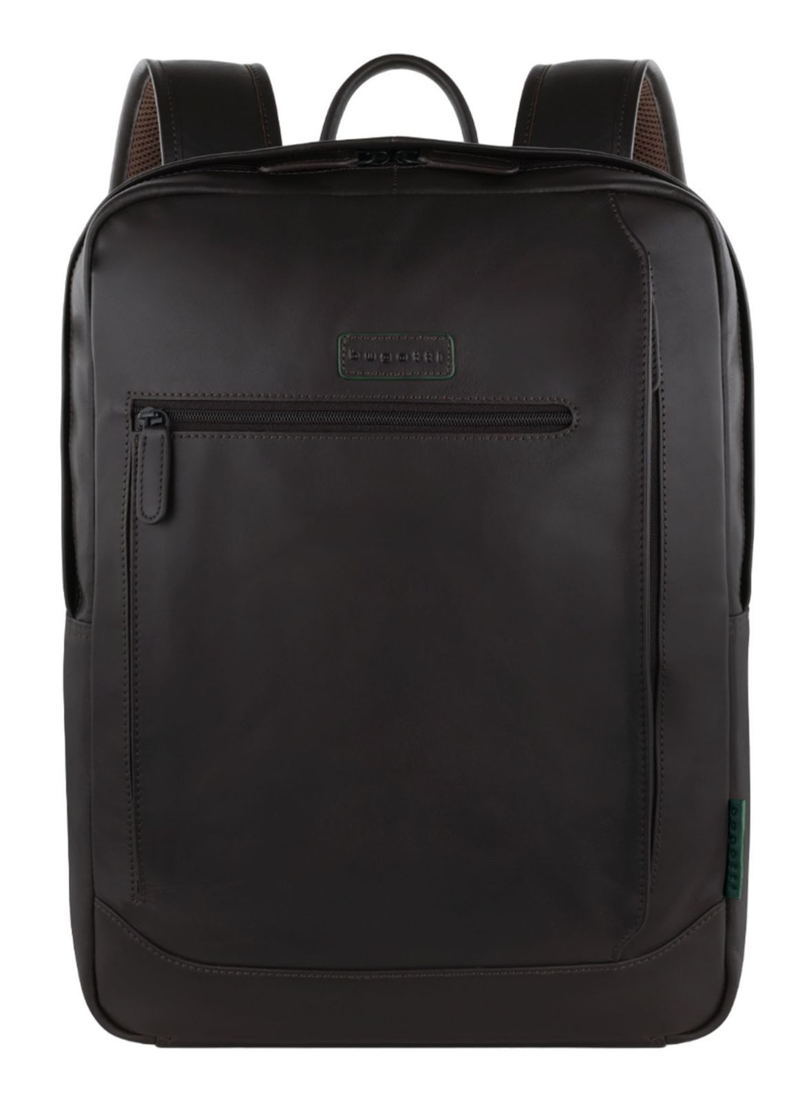 bugatti Rucksack Backpack, aus echtem Rindsleder