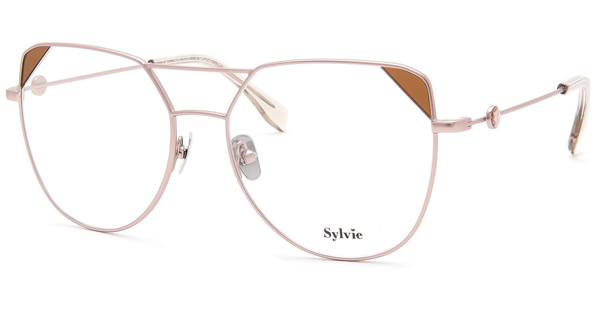 Sylvie Optics Brille Get it 1903 silberfarben