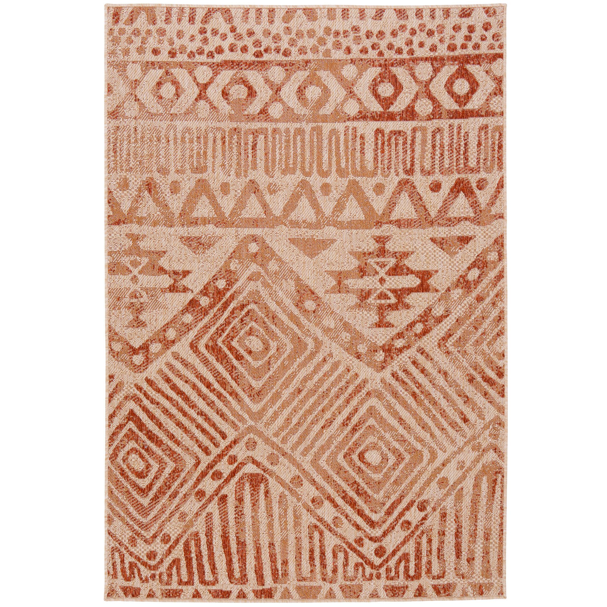 Pergamon Outdoorteppich In- und Outdoor Teppich Carpetto Vintage, Rechteckig, Höhe: 6 mm