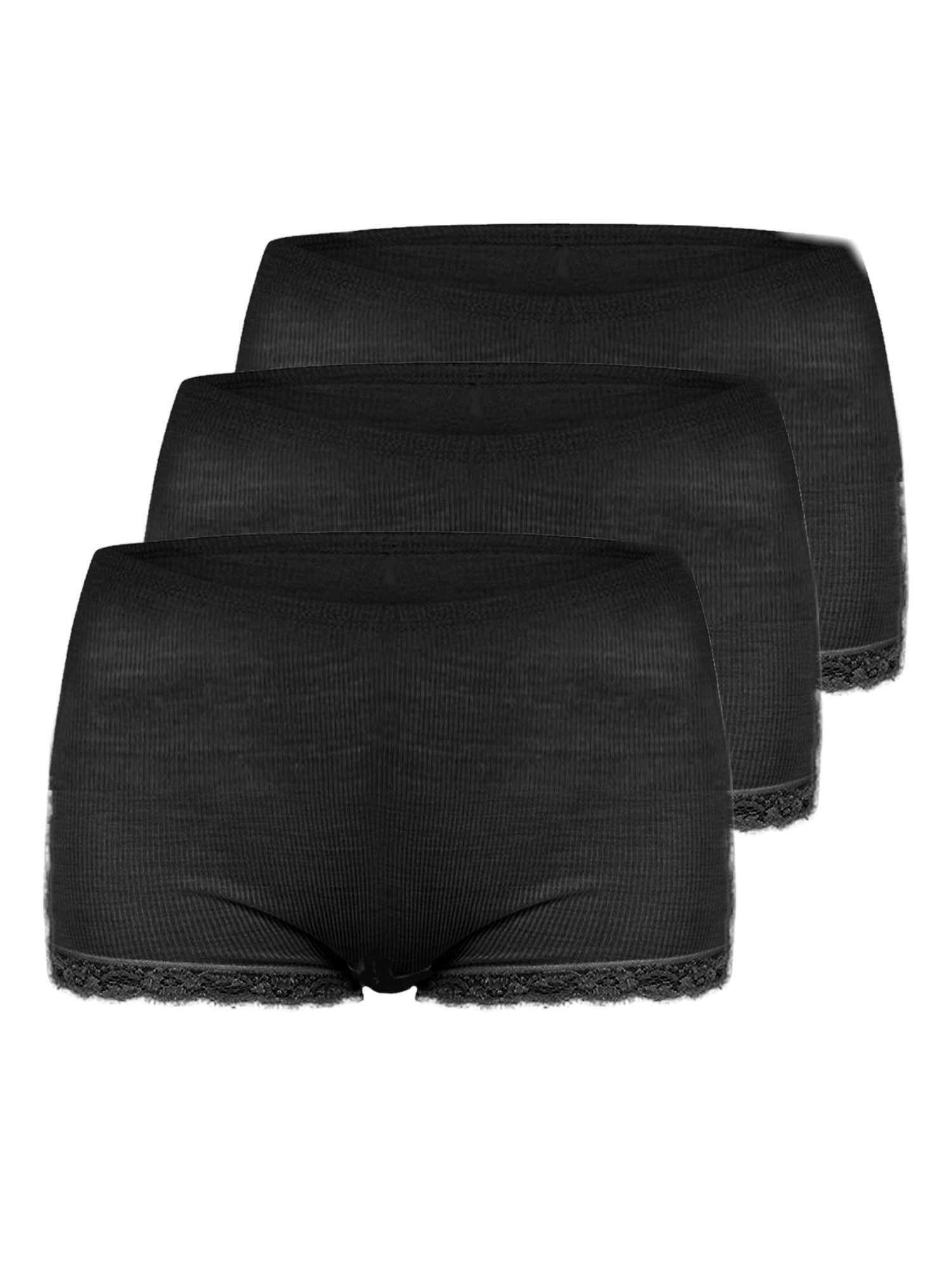 Nina Von C. Thermounterhose 3er Pack Pagenslip Wool Silk (Packung, 3-St)