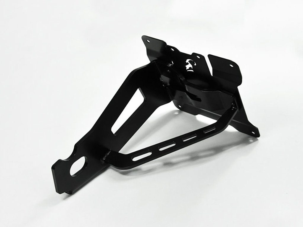 ZIEGER Kennzeichenhalter seitlich Kennzeichenhalter kompatibel mit Harley Davidson Sportster 88