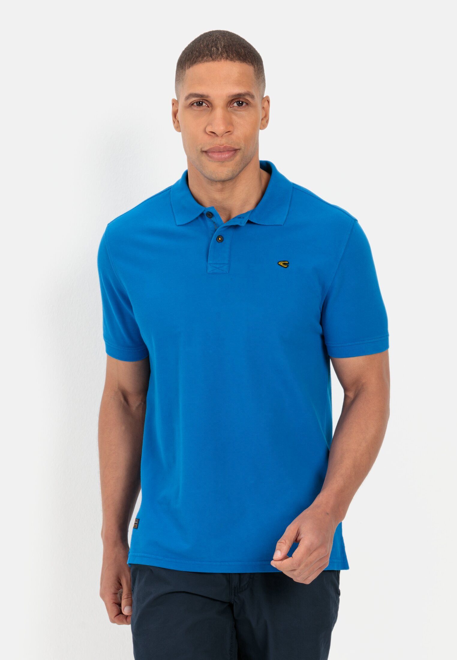 camel active Poloshirt aus zertifiziertem Organic Cotton Shirts_Poloshirt