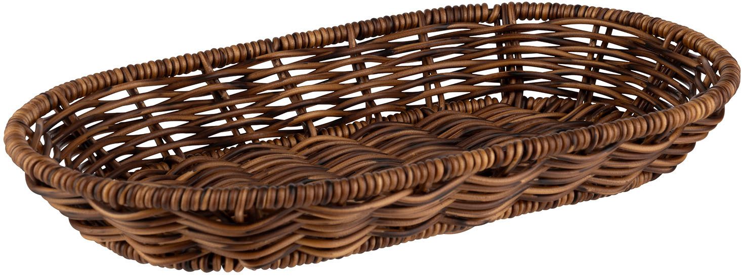 APS Brotkorb COVE, oval, 280 x 160 mm, braun
