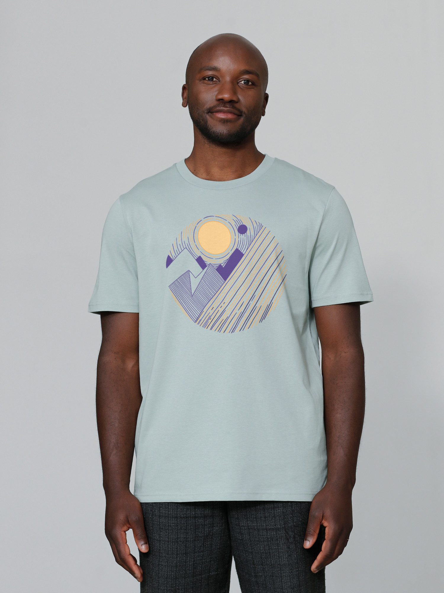 T-Shirt Geometric Landscape 3