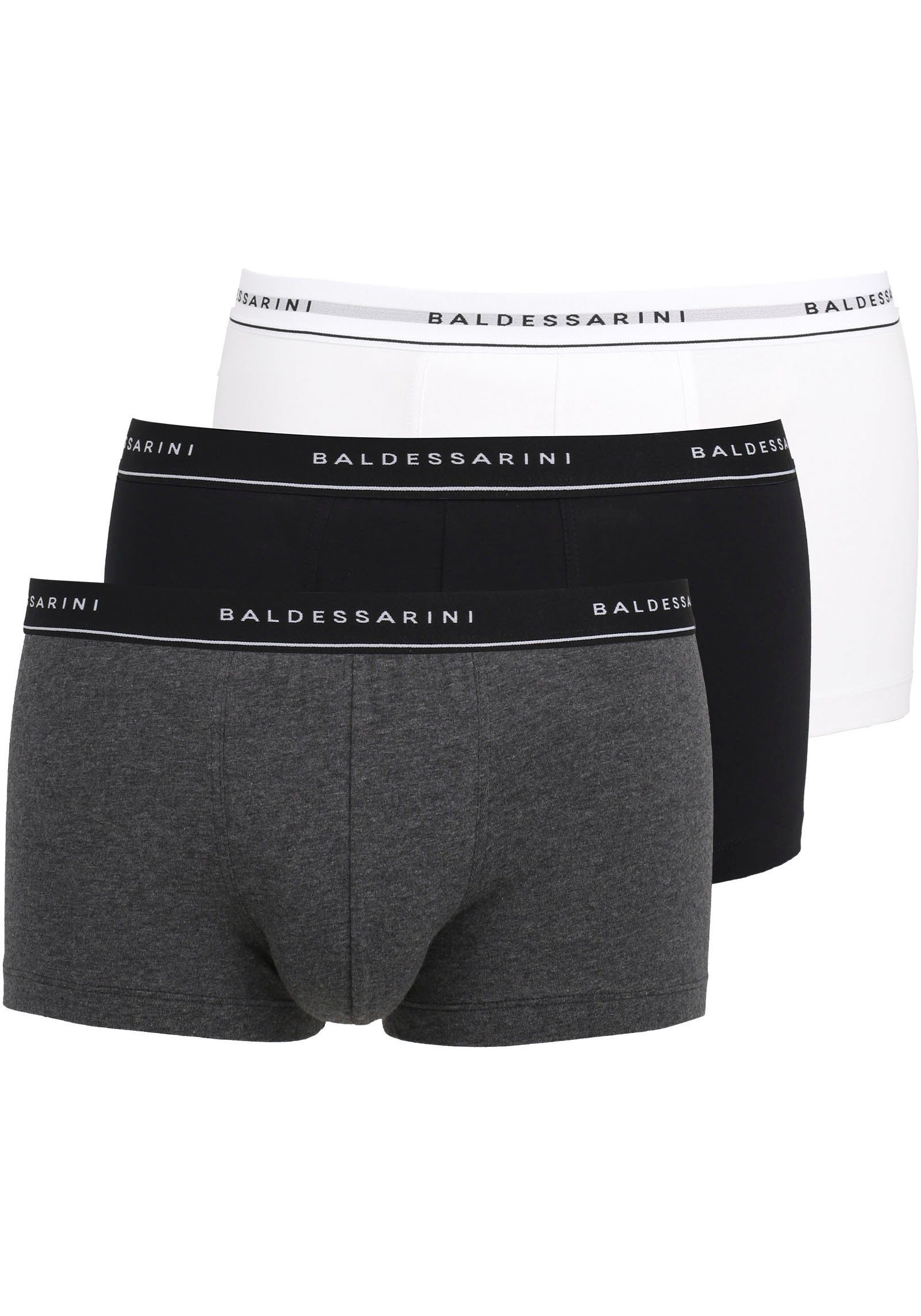 BALDESSARINI Boxer Monaco (3er-Pack) Breiter Bund, eng, elastisch, basic, a günstig online kaufen