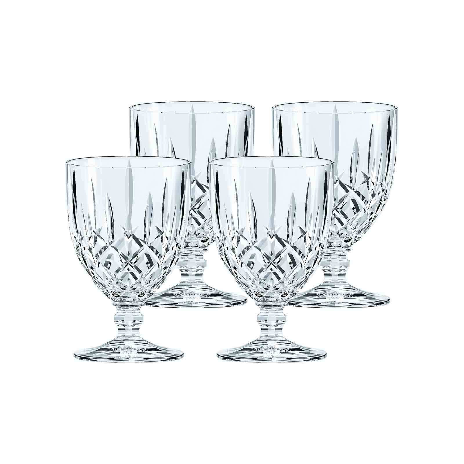 Nachtmann Glas Noblesse Wassergläser 230 ml 4er Set, Glas