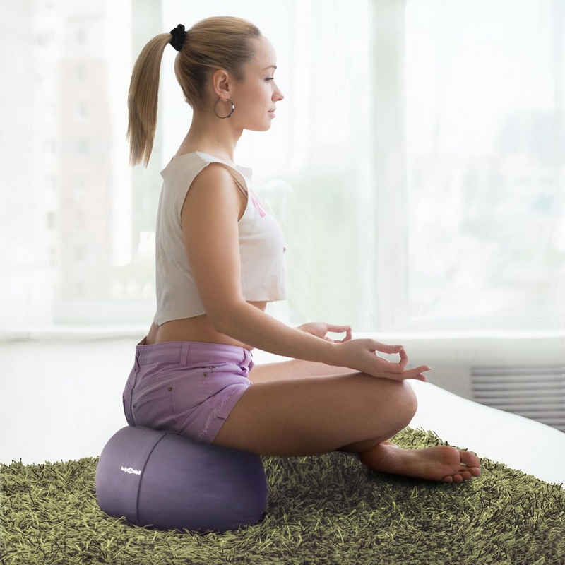 Body & Mind Meditationskissen »Fitness Yogakissen«, Boden Sitz-Kissen Polster für Meditation & Yoga