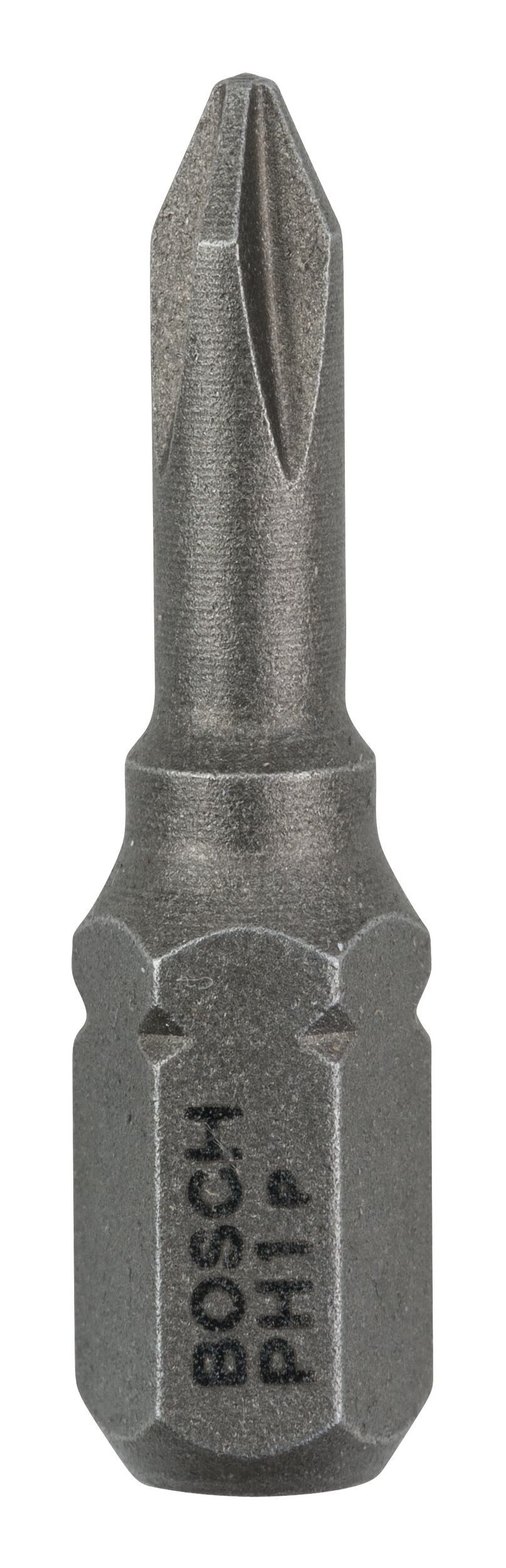BOSCH Kreuzschlitz-Bit, 25 Stück, Schrauberbit Extra-Hart - PH 1 x 25 mm - 25er-Pack