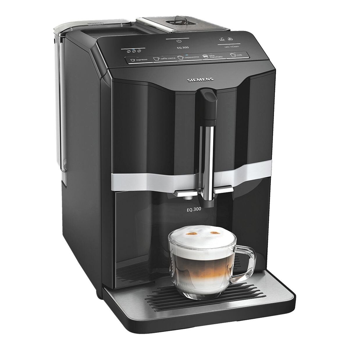 SIEMENS Kaffeevollautomat EQ.300, mit coffeeDirect und oneTouch Funktion, 1300 Watt
