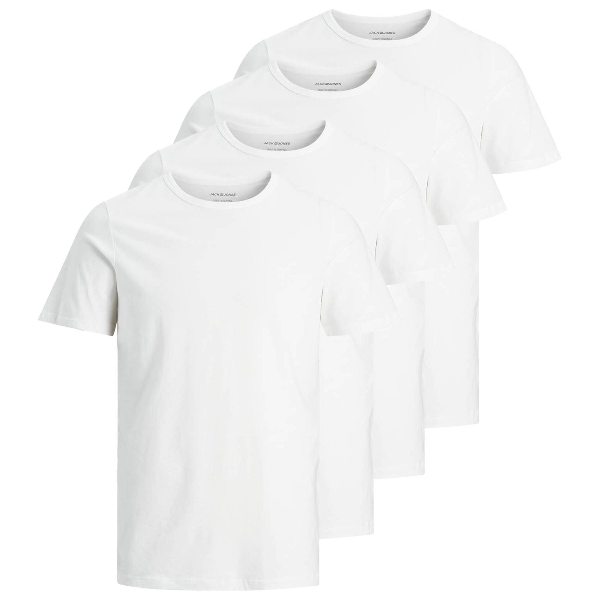 T-Shirt Herren T-Shirt 4er Pack Baumwolle