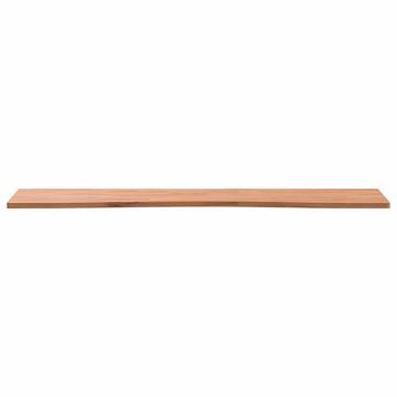 vidaXL Schreibtisch Schreibtischplatte 100x45-50x1,5 cm Massivholz Buche Arbeitsplatte Bür