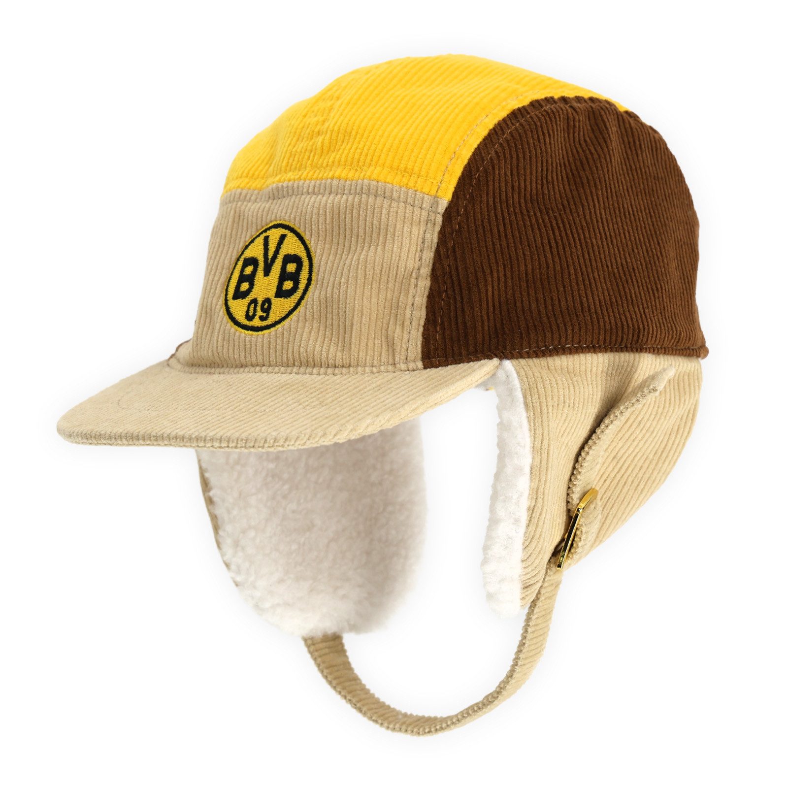 Ohrenmütze BVB Mütze Colorblock Logo Baby-Kleinkinder