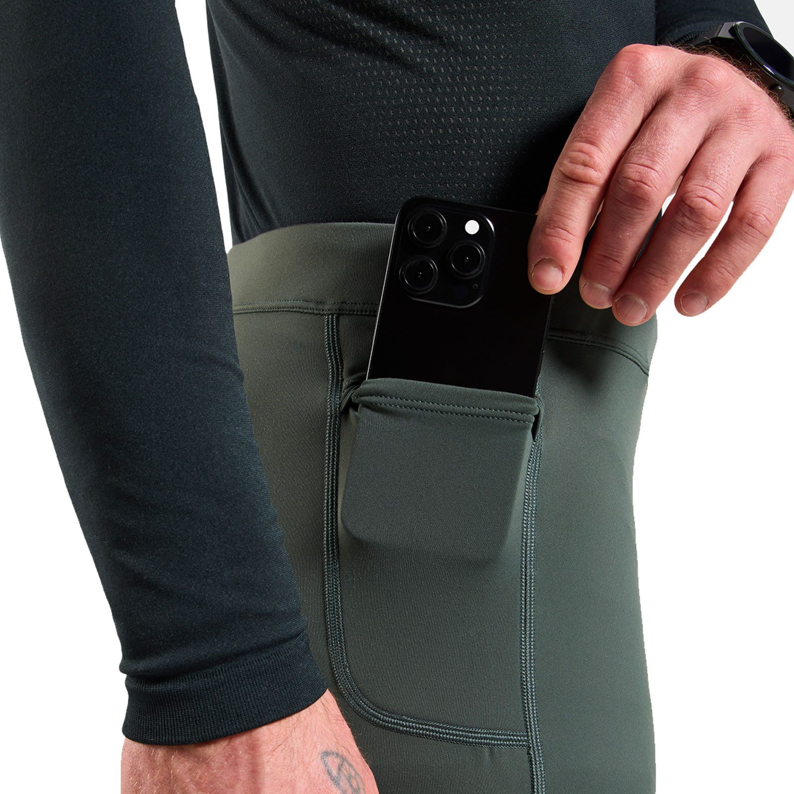 Odlo Lauftights ESSENTIAL Warm Tight Men 324052-15000 warme Winter Lauftight
