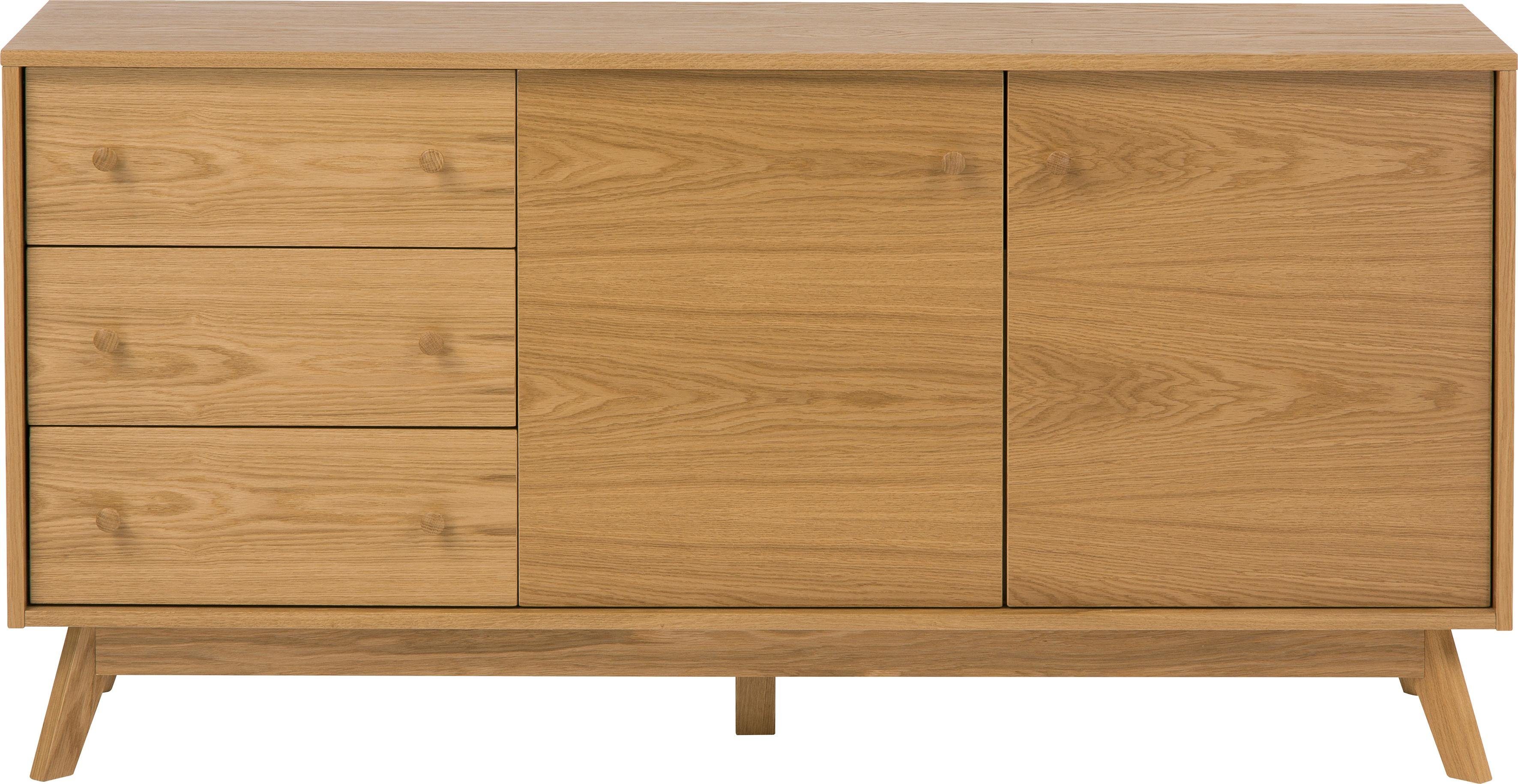 Woodman Sideboard Bjórgvin, Kommode, Breite 150 cm, im skandinavischen Design, FSC®
