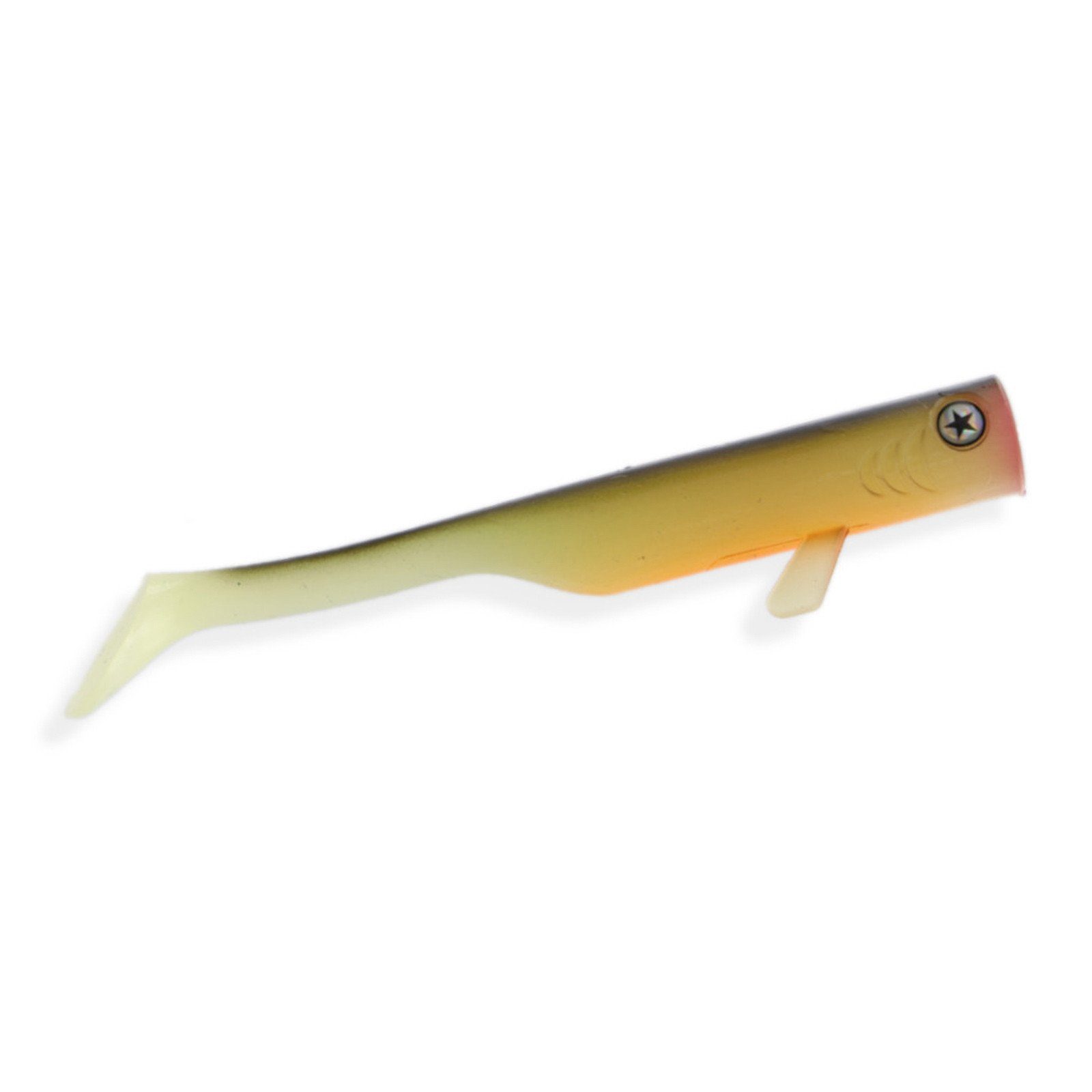 LMAB Kunstköder, LMAB Drunk Bait 16cm 2 St Sunrise Sabine UV Glow Gummifisch