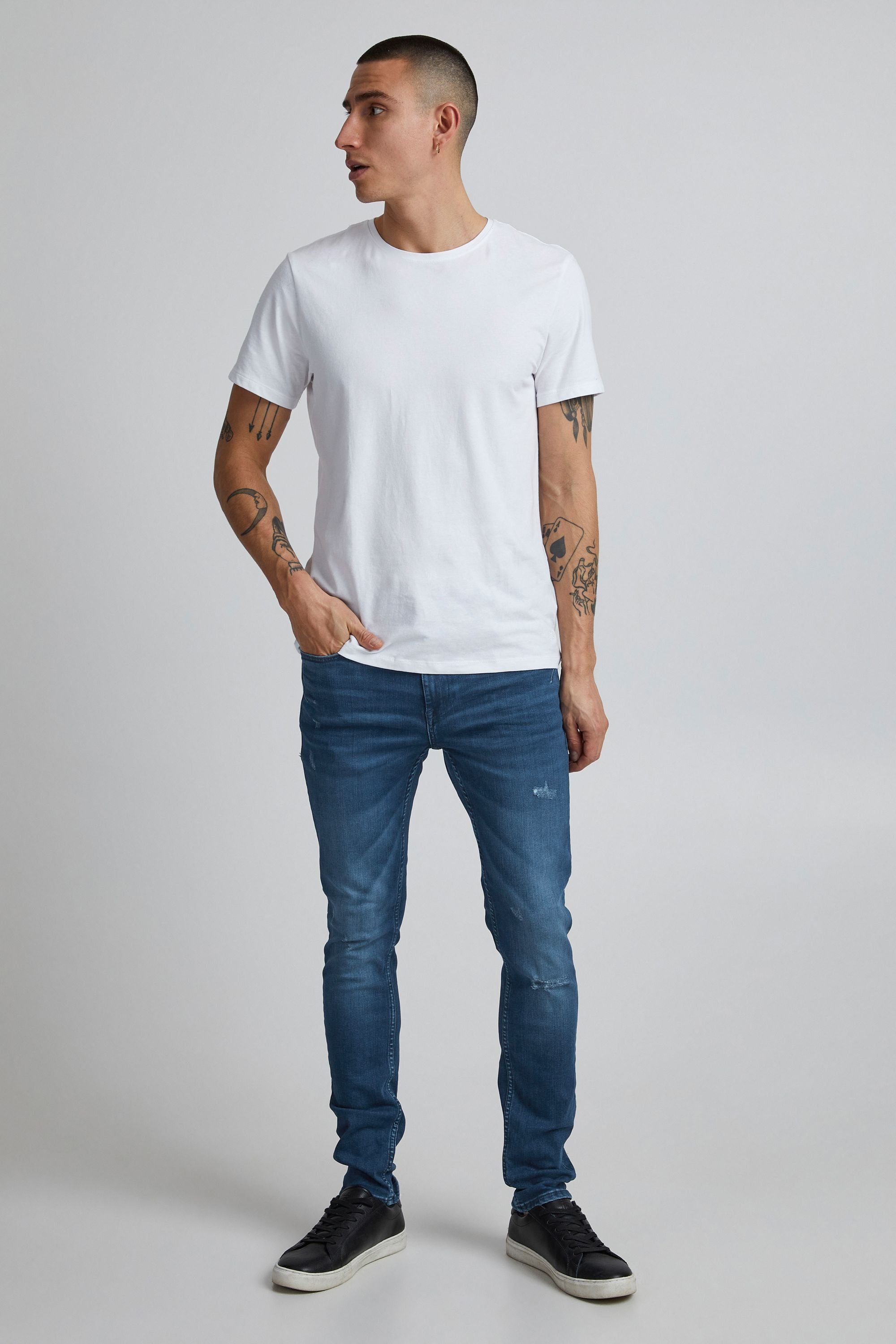 Blend Skinny-fit-Jeans BHEcho Jeanshose mit normalem Bund und schmalem Bein - Echo Fit