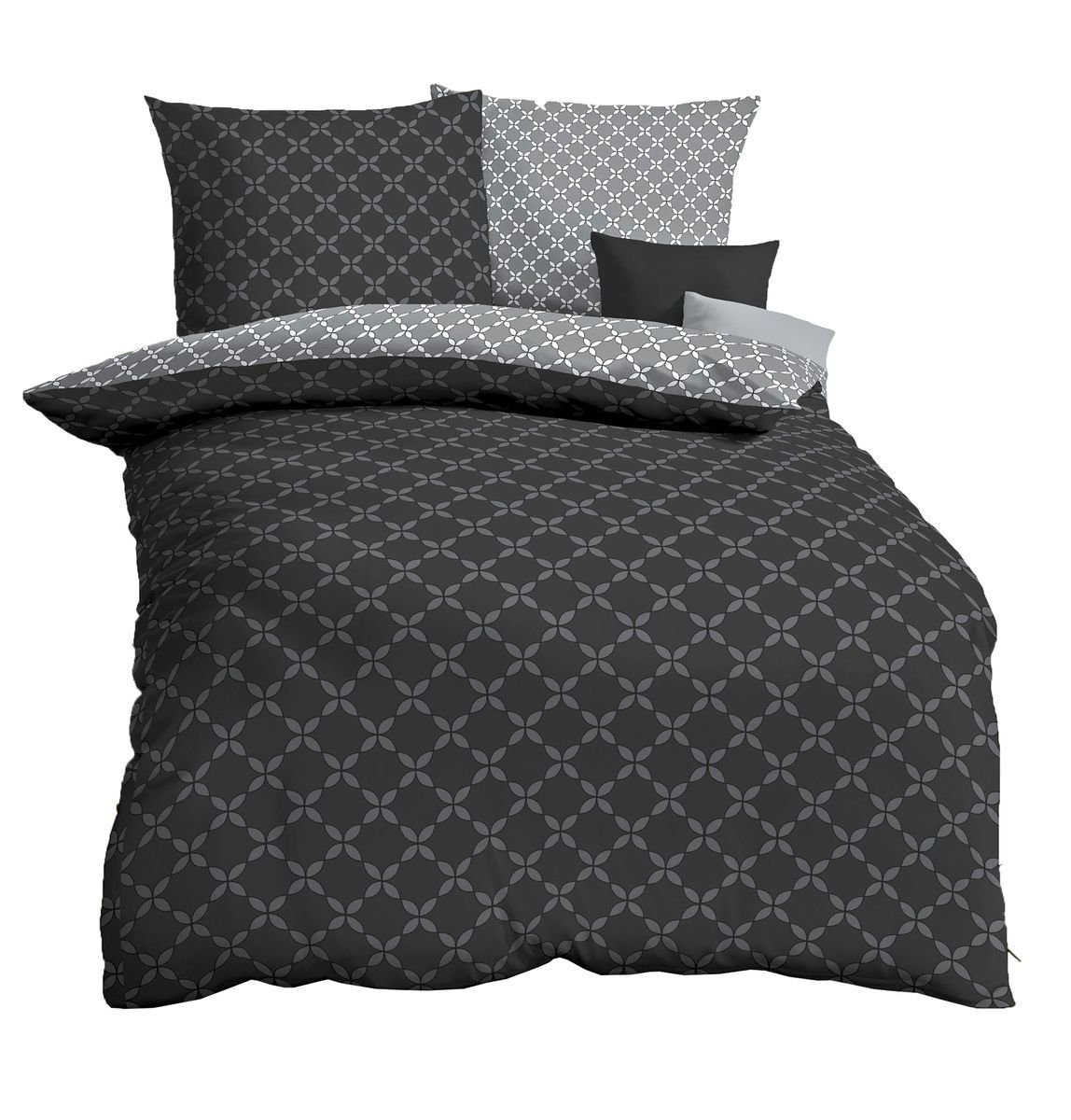 JACK Wendebettwäsche JACK by Kaeppel Fein Biber Wende Bettwäsche 2 tlg Fenj günstig online kaufen