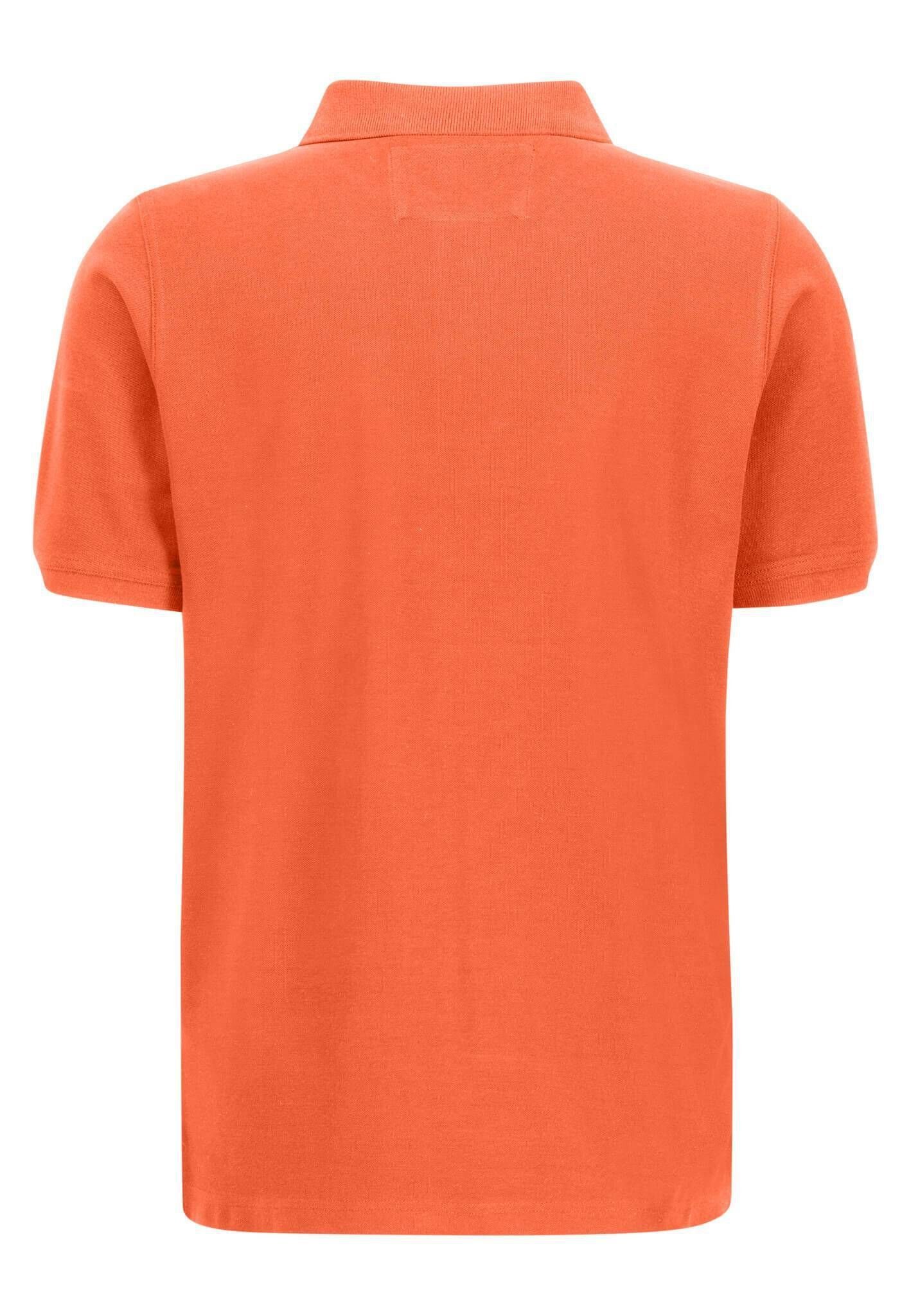 FYNCH-HATTON Poloshirt (1-tlg) (33) orange Poloshirt Herren