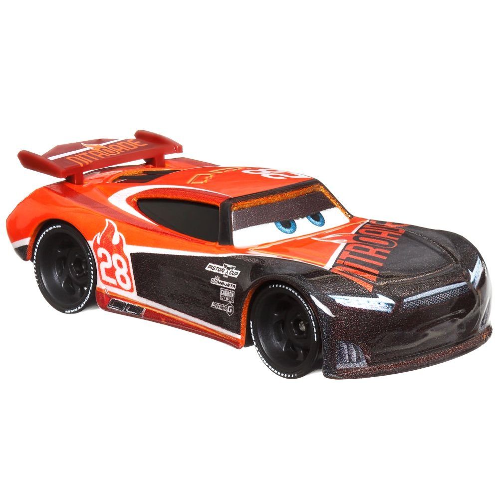 Disney Cars Spielzeug-Rennwagen Tim Treadless DXV41 Disney Cars Cast 1:55 Autos Mattel Fahrzeuge