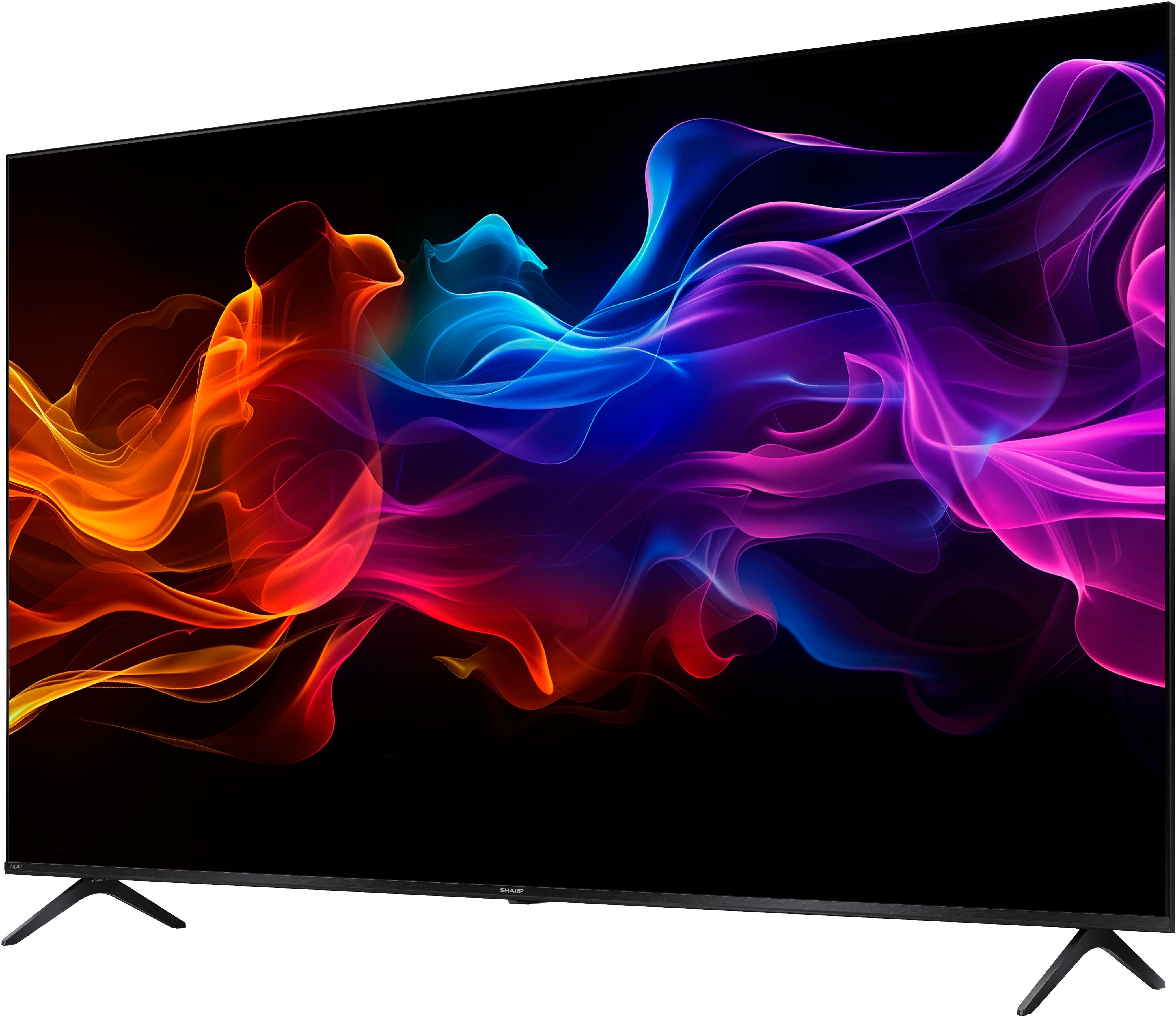 Sharp 4T-C65HPx QLED-Fernseher (164 cm/65 Zoll, 4K Ultra HD, Smart-TV, Google TV)