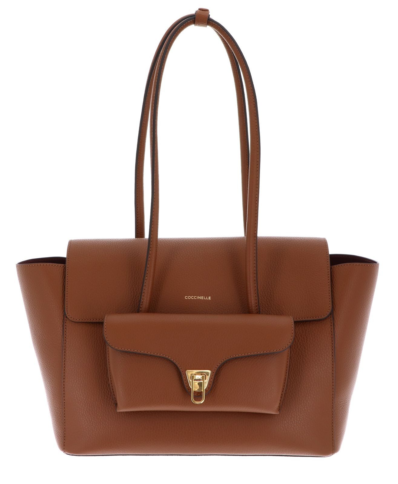 COCCINELLE Сумки для покупок Grained Leather Handbag (Set, 2-tlg), aus echtem Rindsleder