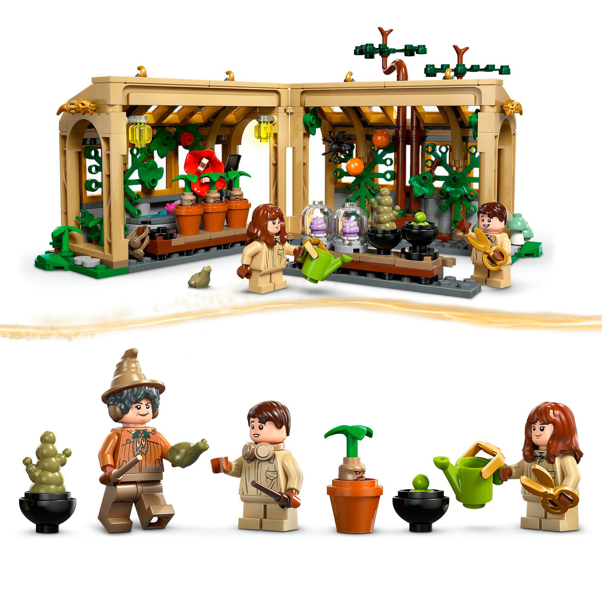 LEGO® Schloss Hogwarts: Kräuterkundeunterricht (76445), LEGO Harry Potter™ Konstruktionsspielsteine, (390 St), Made in Europe – Bild 5 von 5