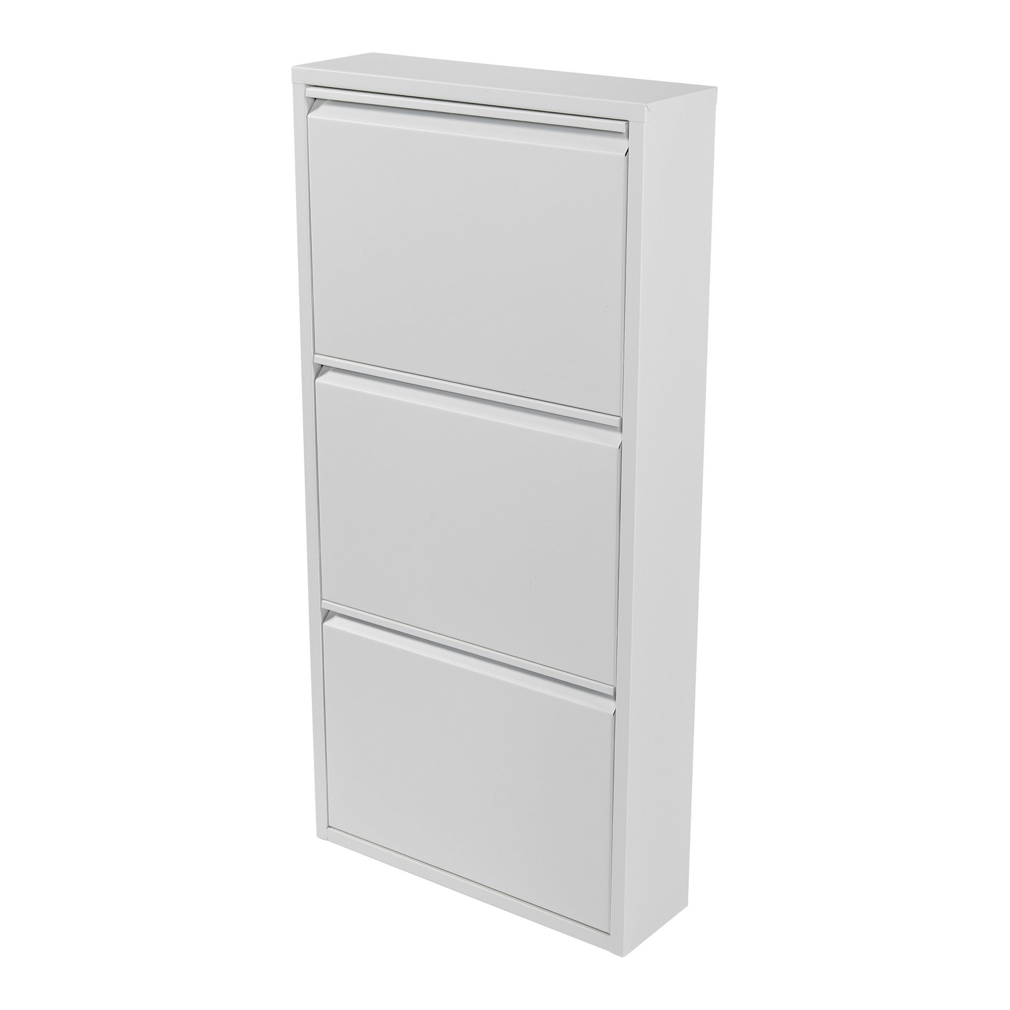 en.casa Schuhschrank »Sokndal« mit 3 Klappen günstig online kaufen