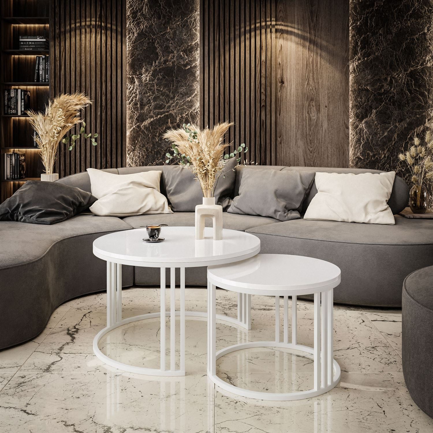 Lookway Couchtisch LORI 2in1 mit Hochglanz günstig online kaufen