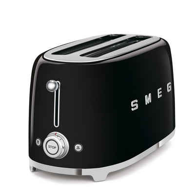 Smeg Toaster Toaster SMEG 2-Schlitz 4-Scheiben-Toaster Lang TSF02