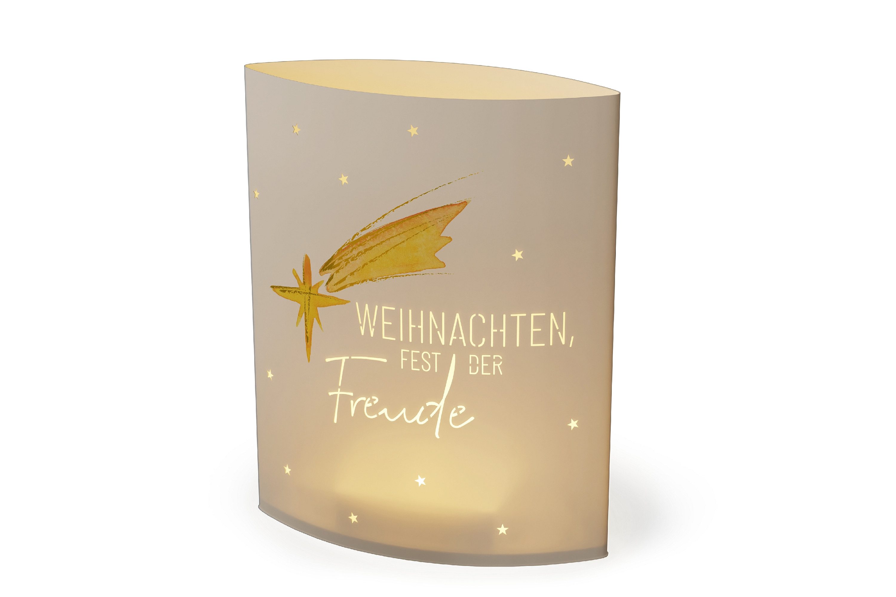 LED Dekolicht Deko Lampe Leuchte Batterie Poesielicht für Dich la vida Geschenk
