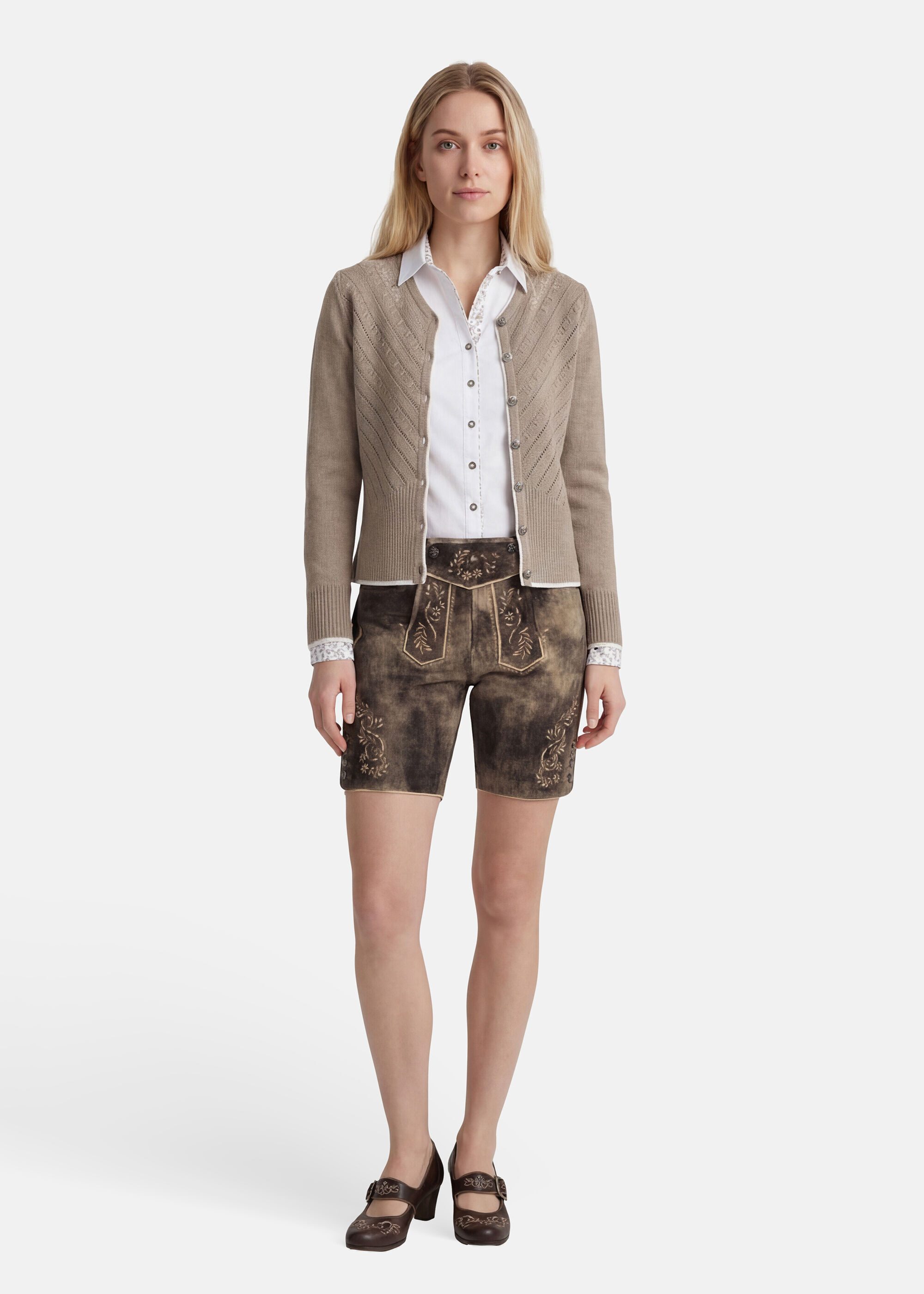 Spieth & Wensky Strickjacke Abby mit V-Ausschnitt