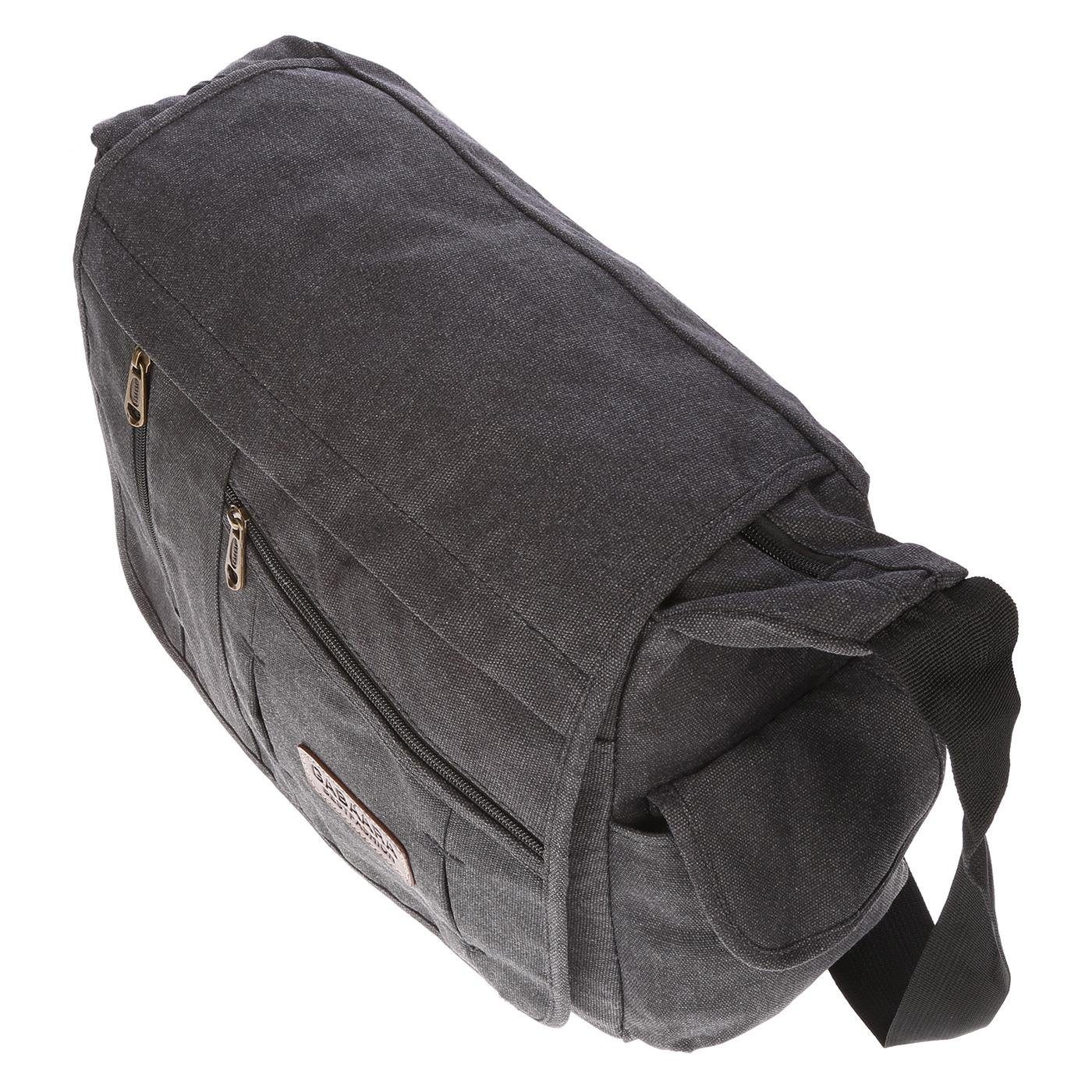 Christian Wippermann Businesstasche Große XL Herren Damen Tasche Umhängetasche Canvas Bag (1 tlg), Messenger