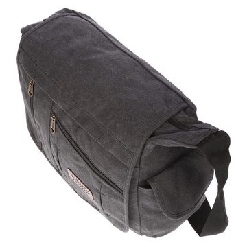 Christian Wippermann Businesstasche Große XL Herren Damen Tasche Umhängetasche Canvas Bag, Messenger