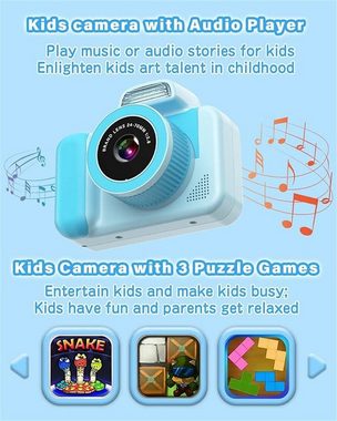Gontence Spielzeug-Kamera 12MP Kleinkind HD 1080P Kinderkameraspielzeug Kinderkamera