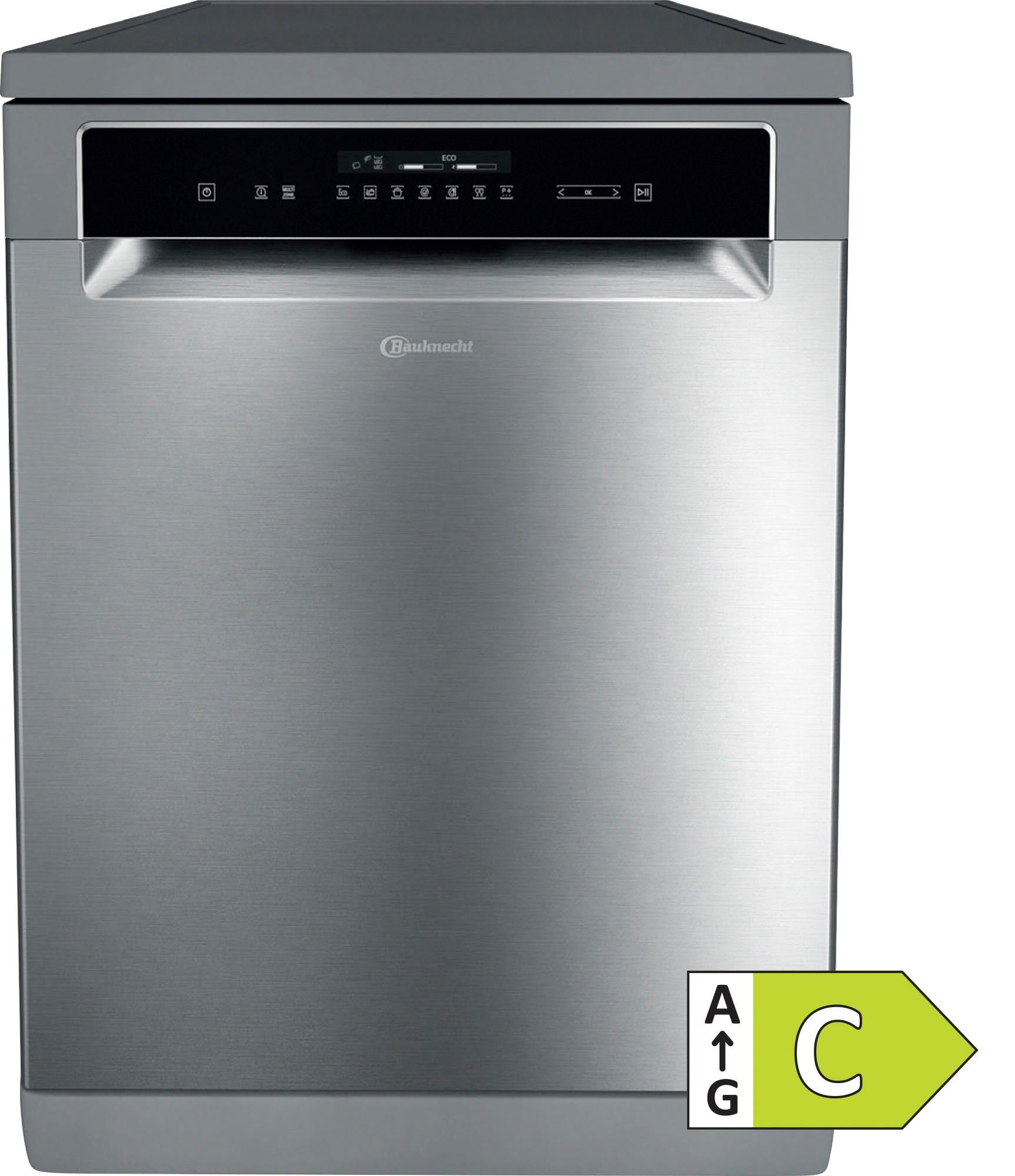 BAUKNECHT Standgeschirrspüler BFP 5O41 PLT X, 14 Maßgedecke