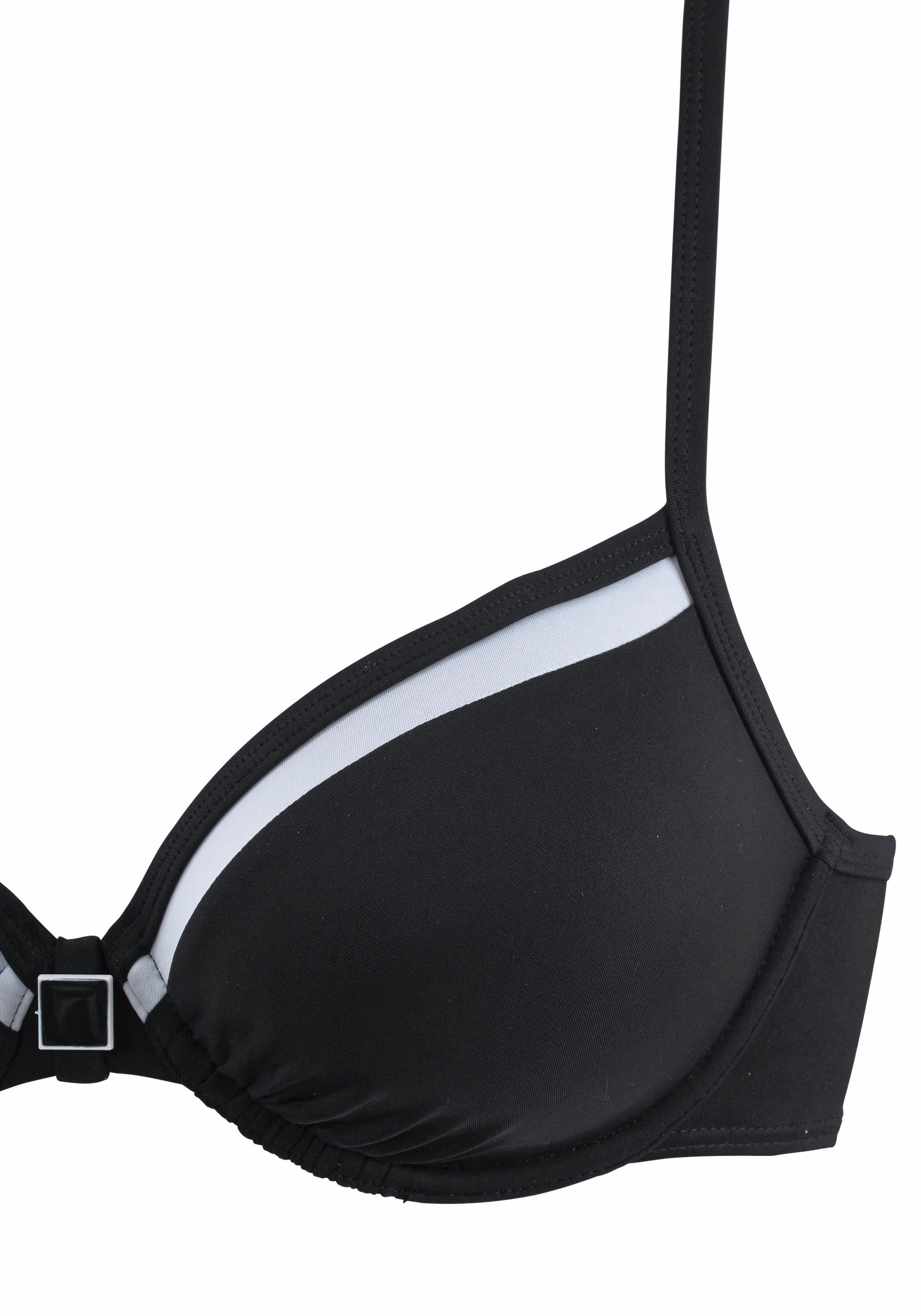 LASCANA Bügel-Bikini mit Kontrastdetails – Bild 3 von 5