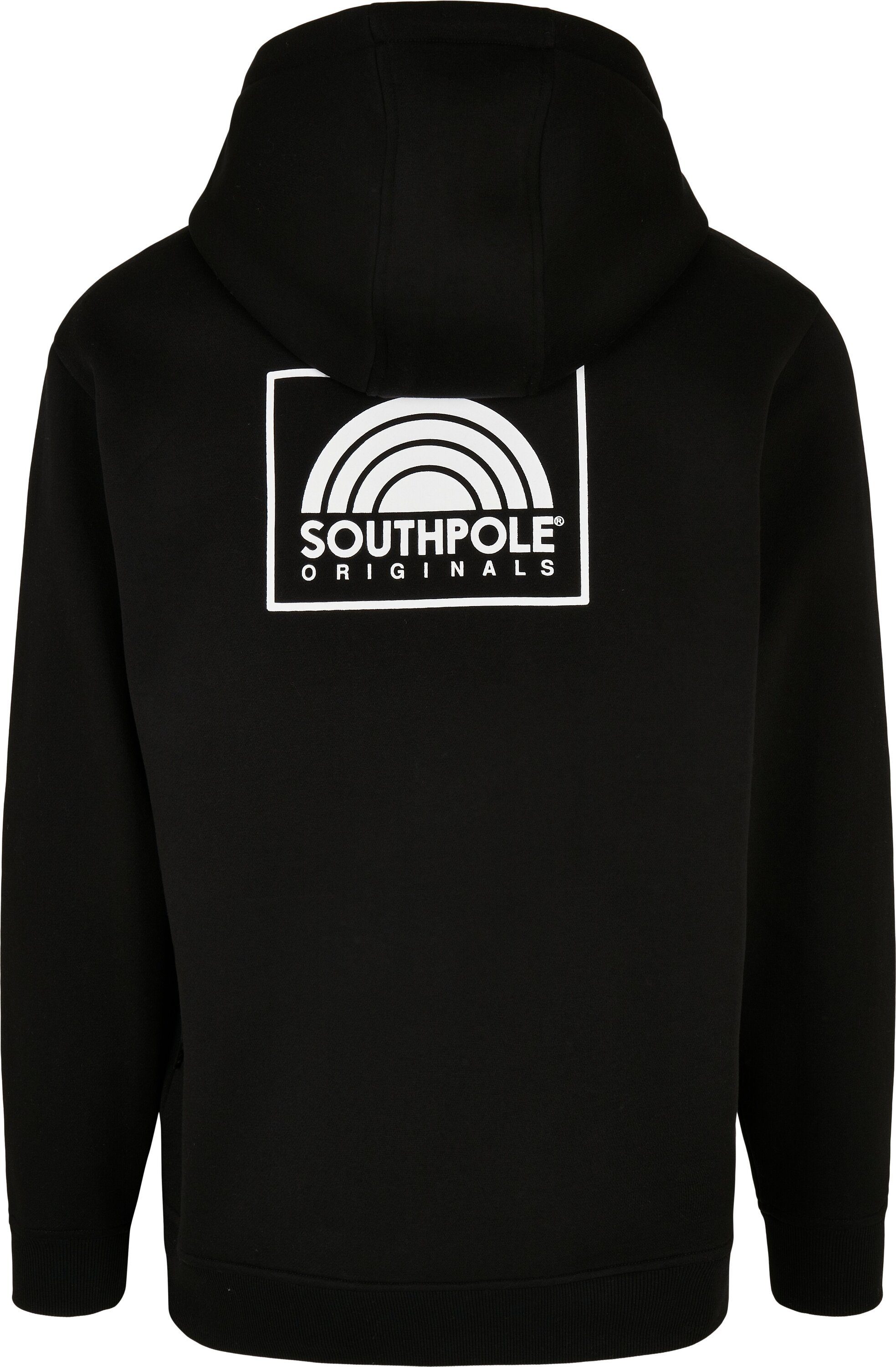 Southpole Hoodie Herren Logo Hoody Southpole black (1-tlg) Square