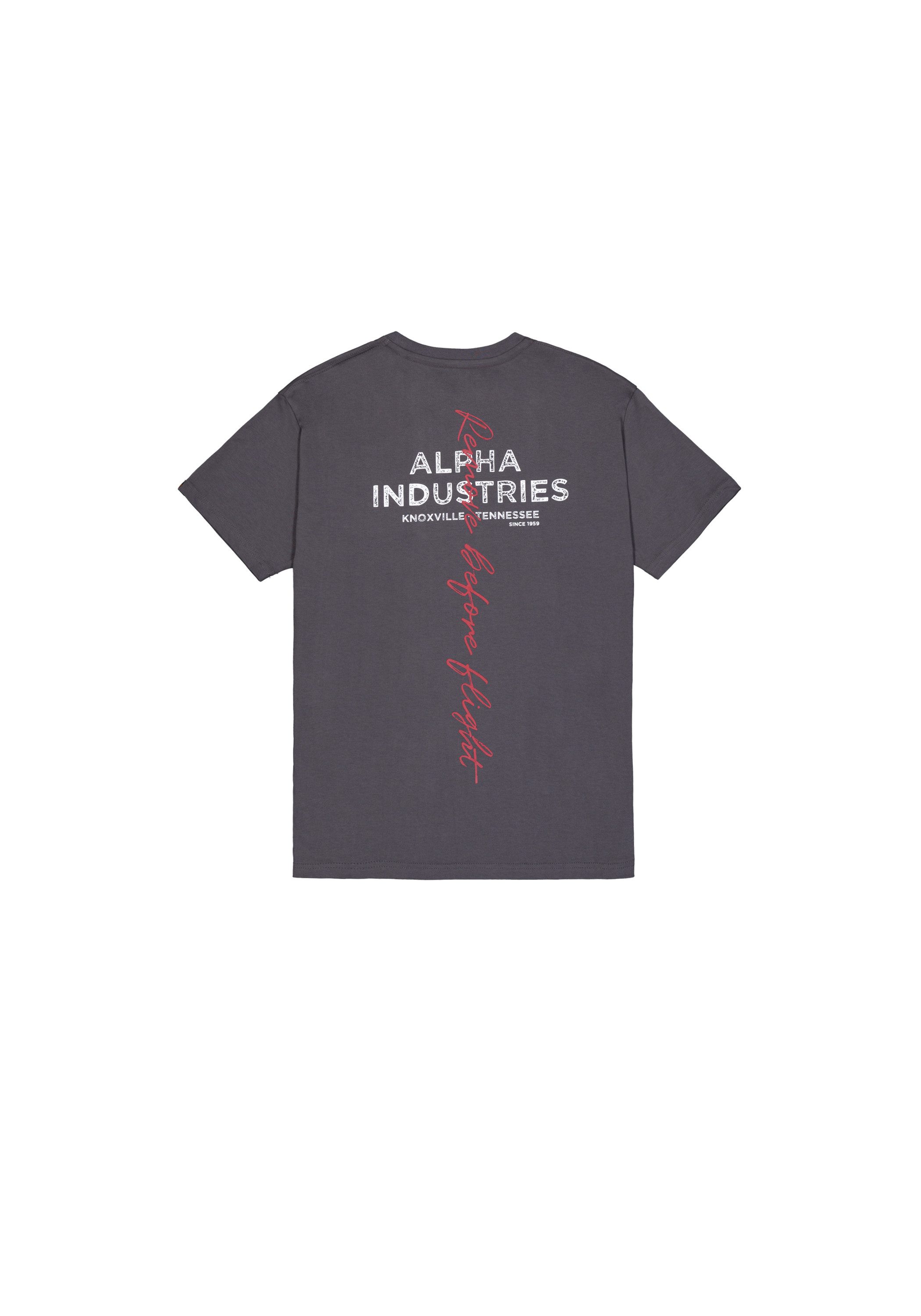 Alpha Industries T-Shirt Signature Backprint T-Shirt günstig online kaufen